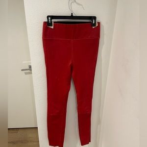 SPRWMN red leather pants - PRACTICALLY BRAND NEW!